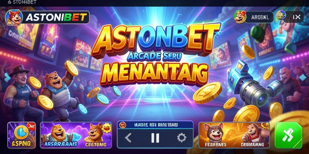 Tampilan gameplay seru dan penuh aksi di ASTONBET