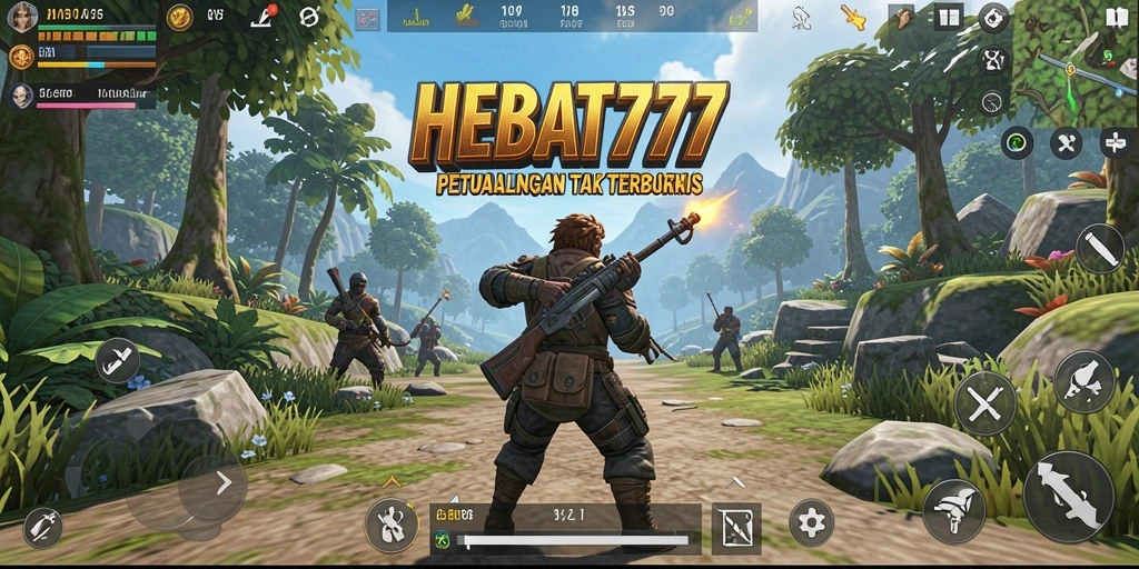 Tampilan gameplay HEBAT777 yang menakjubkan di dunia terbuka.