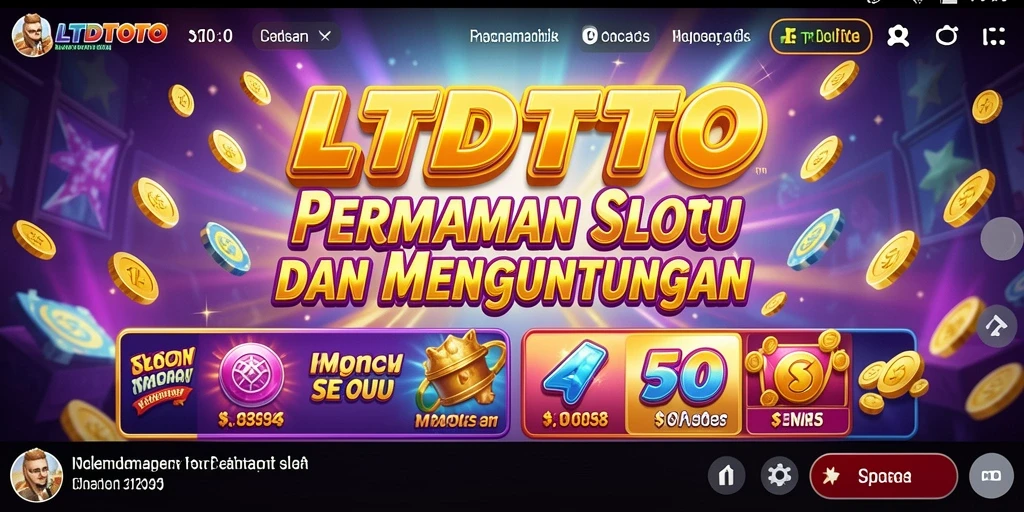 Screenshot gameplay LTDTOTO menampilkan pengalaman slot yang menarik dan menghibur.