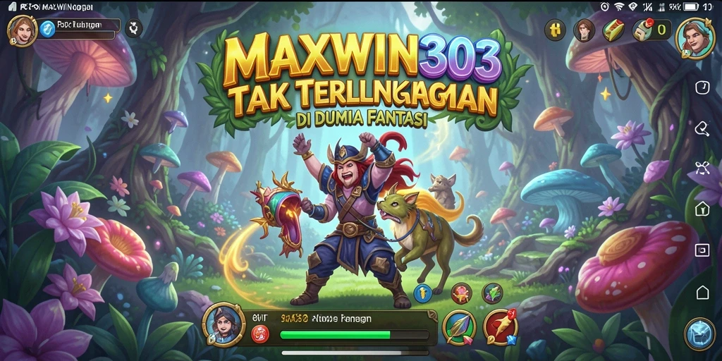 Tampilan gameplay MAXWIN303 yang penuh aksi dan petualangan.