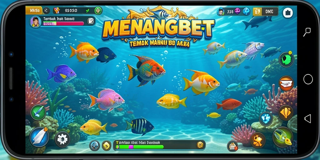 Screenshot gameplay Tembak Ikan MENANGBET yang seru dan mendebarkan.