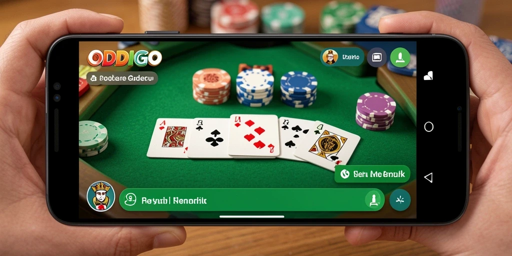 Tampilan gameplay ODDIGO yang seru dan interaktif.