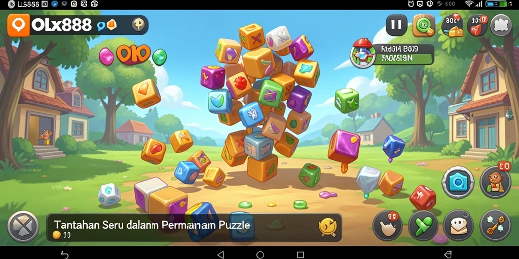 Tampilan menarik dari gameplay OLX888 yang penuh teka-teki.