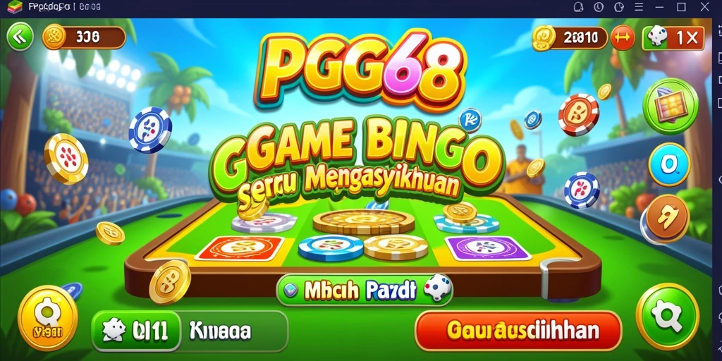 Tampilan gameplay seru di PGG68 yang mengasyikkan.