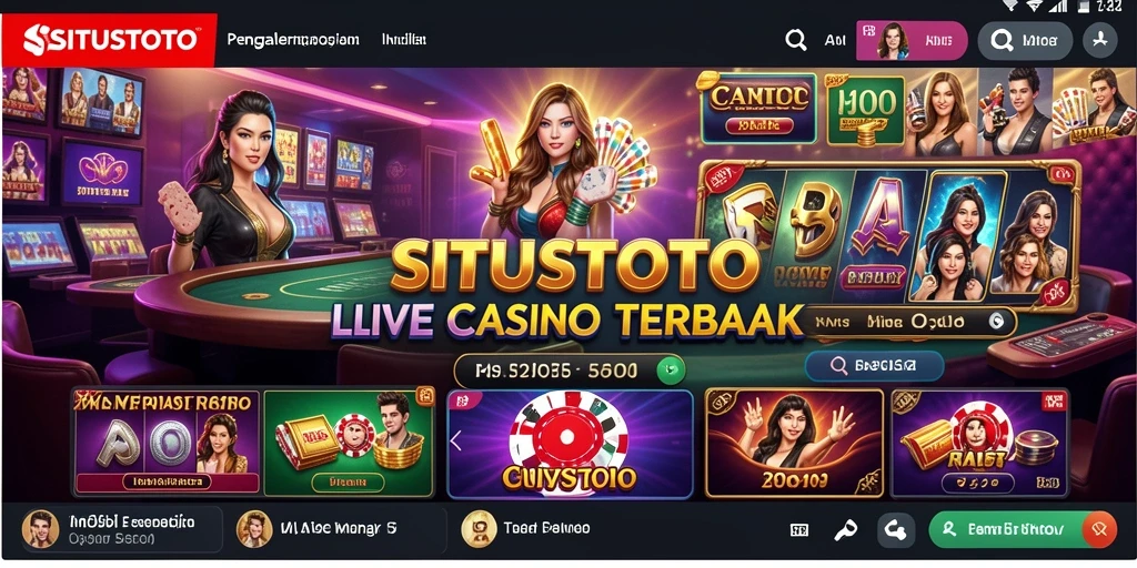 Tampilan gameplay langsung SITUSTOTO yang mendebarkan.