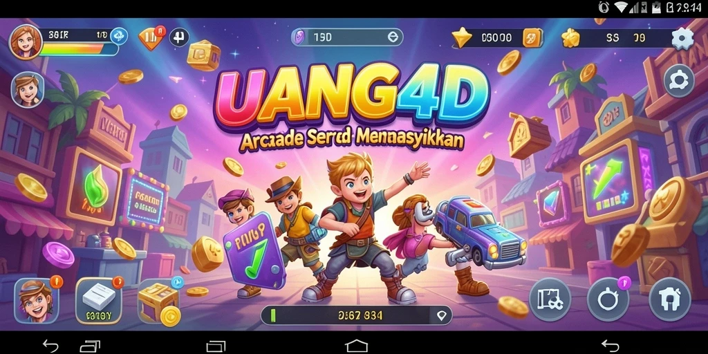 Tampilan gameplay UANG4D yang menarik dan mendebarkan.