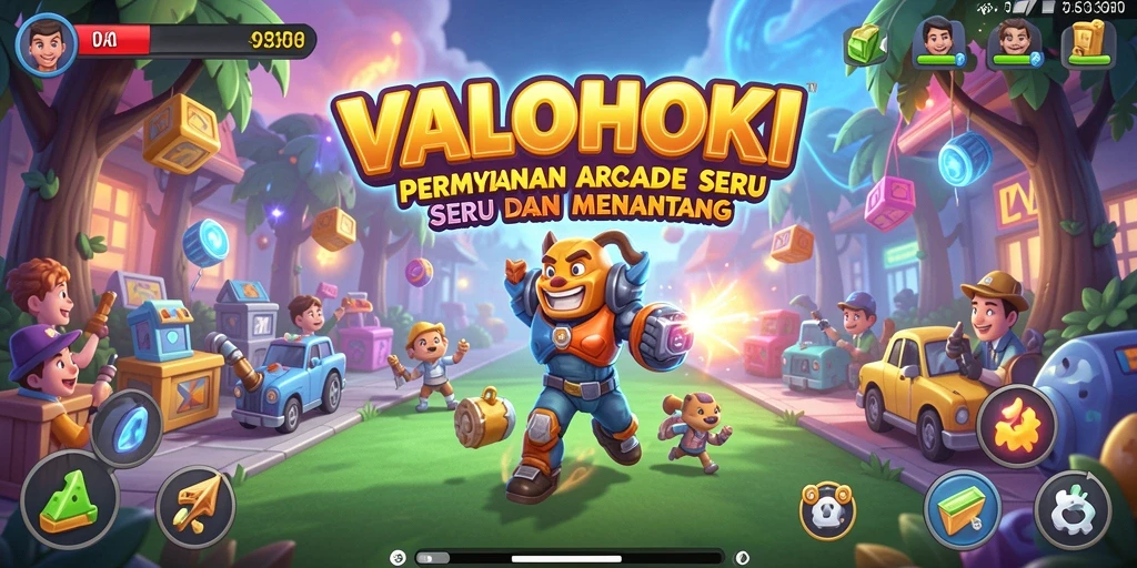 Tampilan gameplay VALOHOKI yang seru dan penuh tantangan.