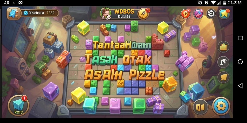 Screenshot WDBOS menampilkan gameplay Puzzle yang menarik dan menantang.
