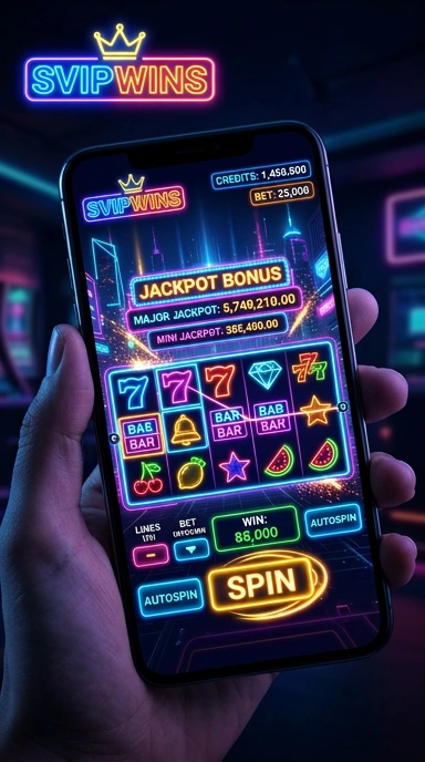 Tampilan utama aplikasi svipwins yang informatif dan mudah dinavigasi.
